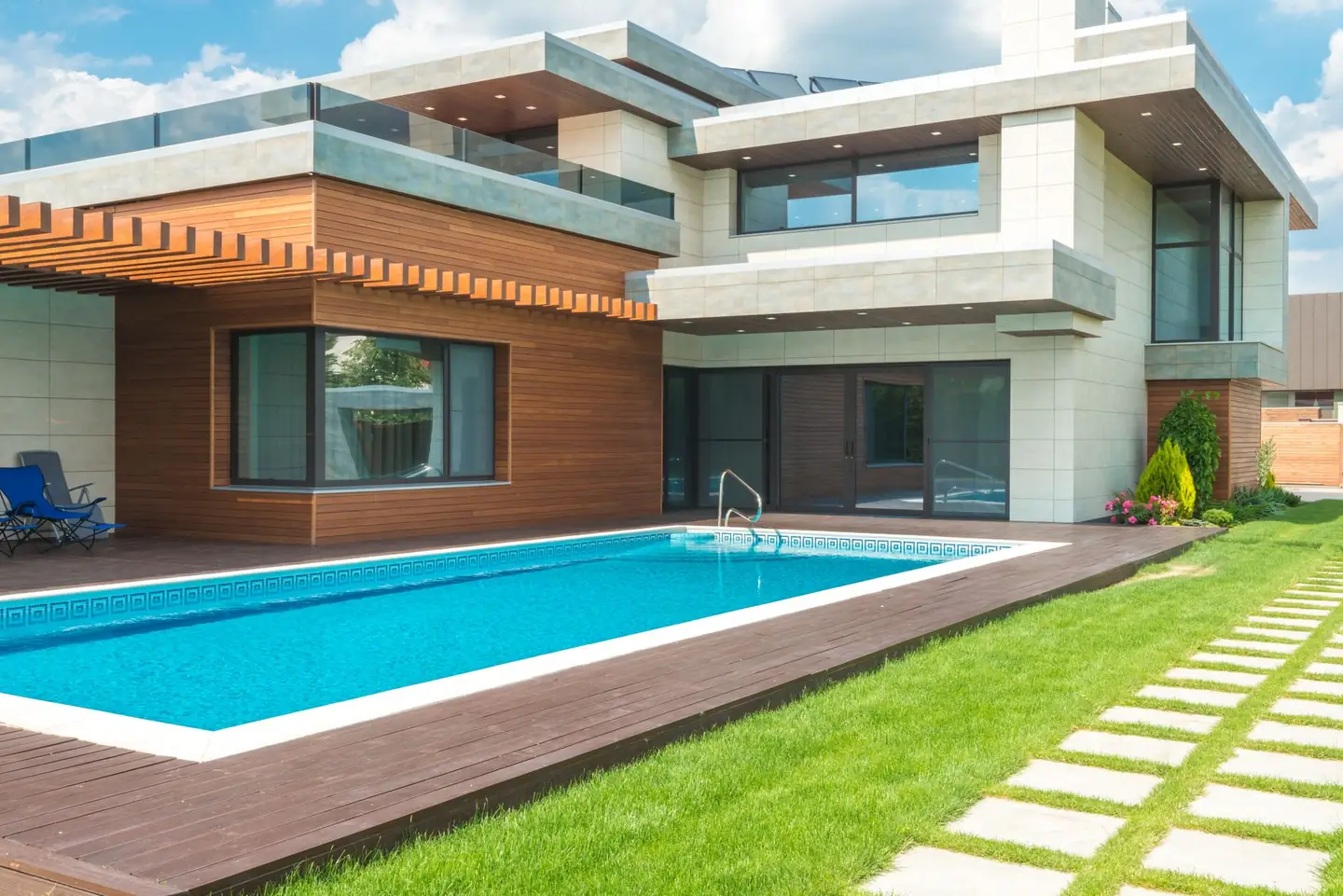 Swimming pool built in Woronora Heights, NSW